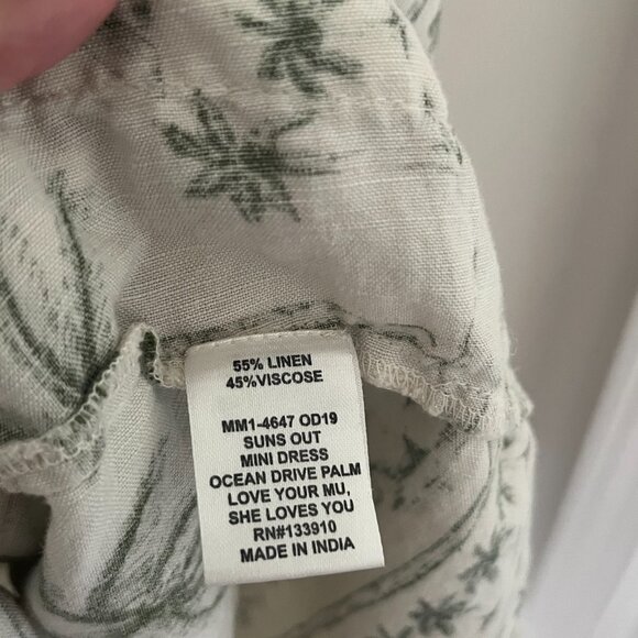 Show Me Your Mumu Suns Out Mini Dress ~ Ocean Drive Palm Size Small beach - Picture 6 of 8